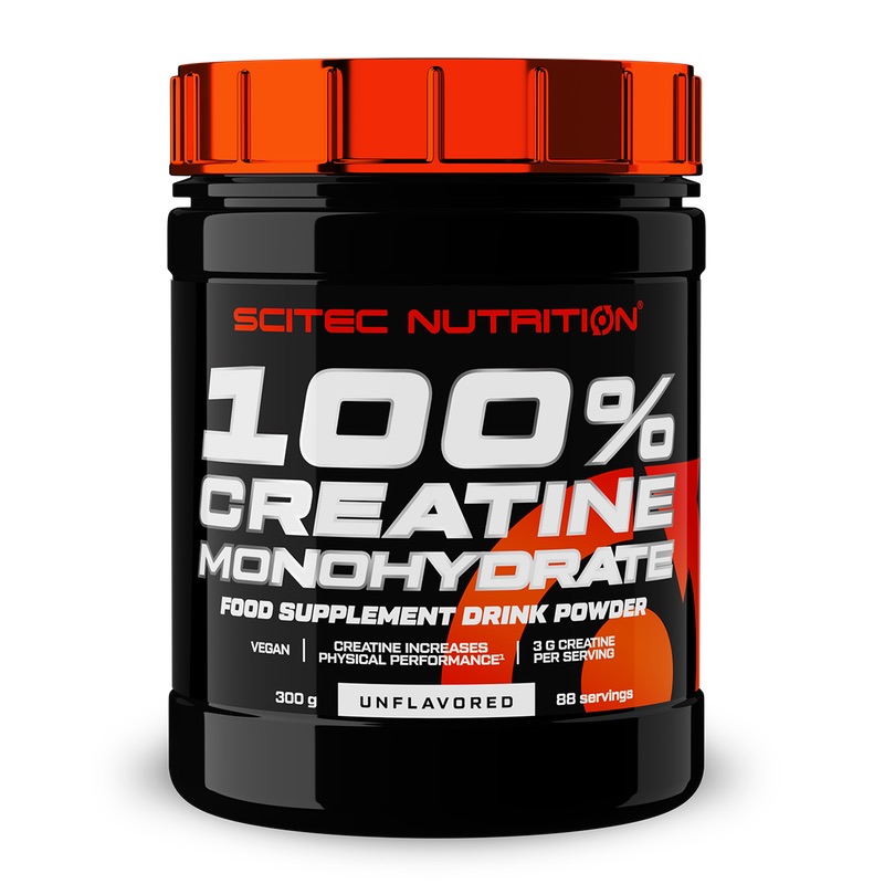 Scitec Nutrition 100% Creatine Monohydrate 300g Unflavored Powder