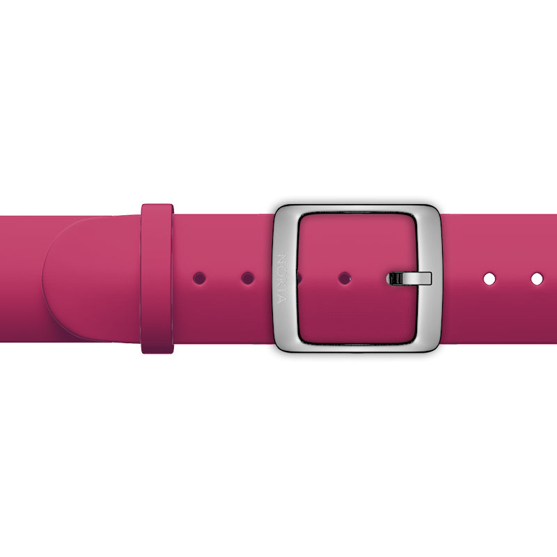 Silicone Wristband 36mm Raspberry