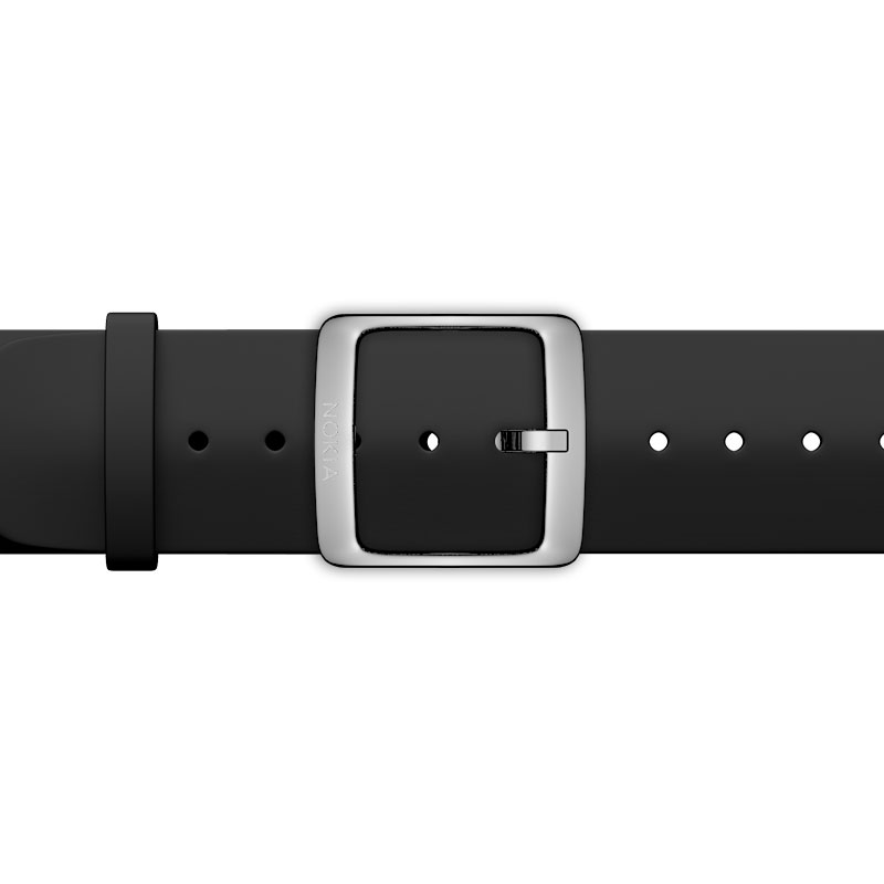 Silicone Wristband 40mm Black