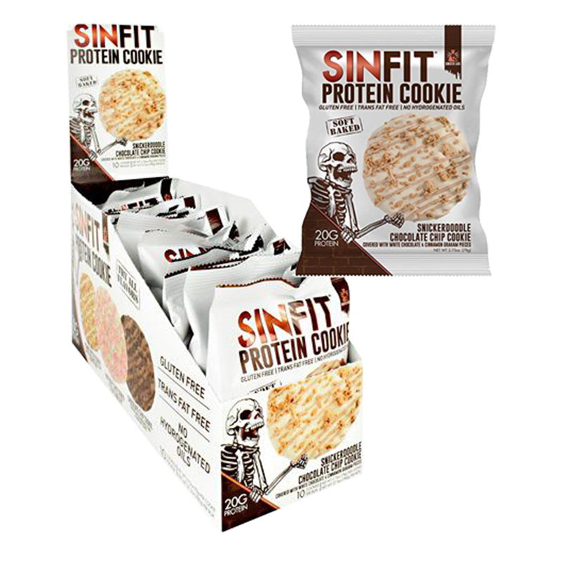 Sinister Labs Protein Cookie 20 gm - Snicker Doodle