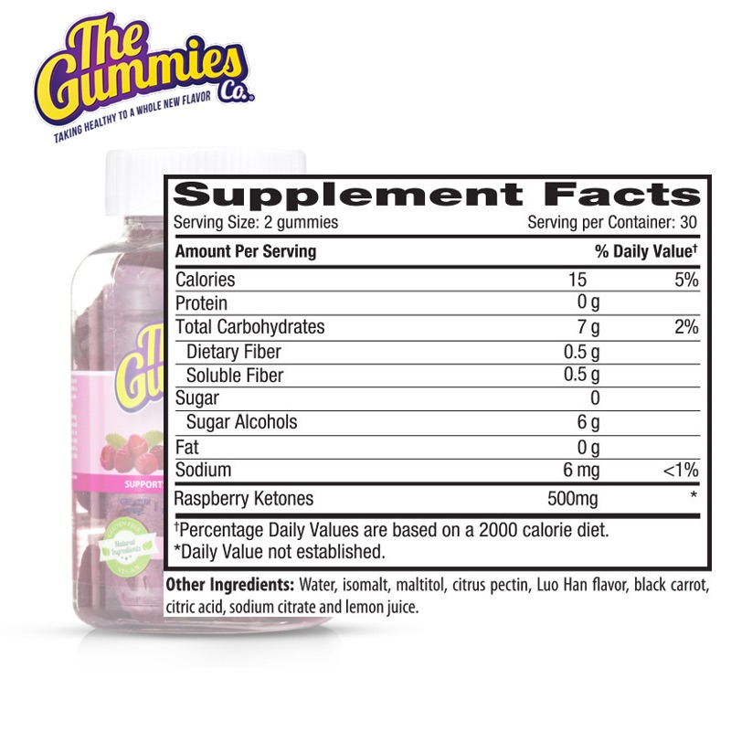 The Gummies Raspberry Ketones