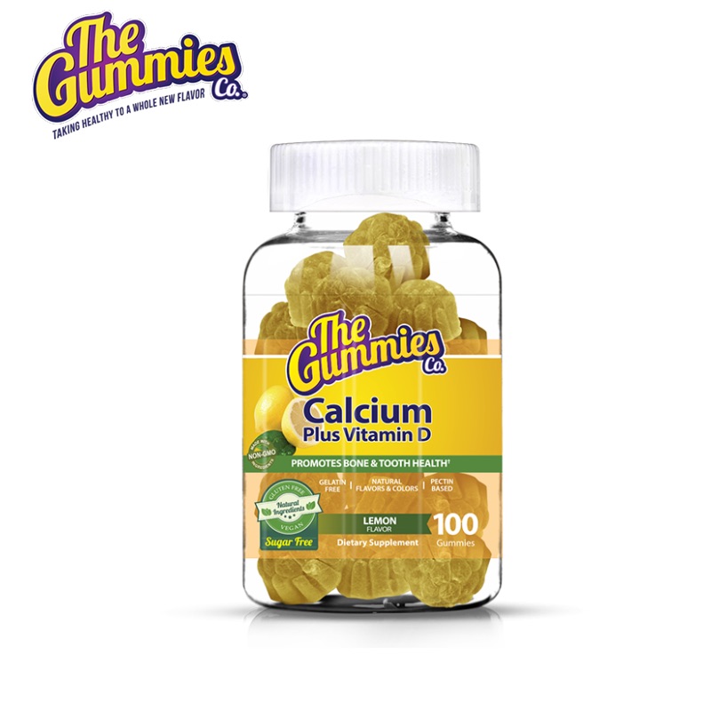 The Gummies Calcium + Vitamin D (Sugar Fre) (100 Gummies)