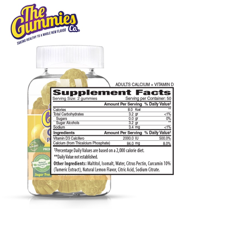 The Gummies Calcium + Vitamin D