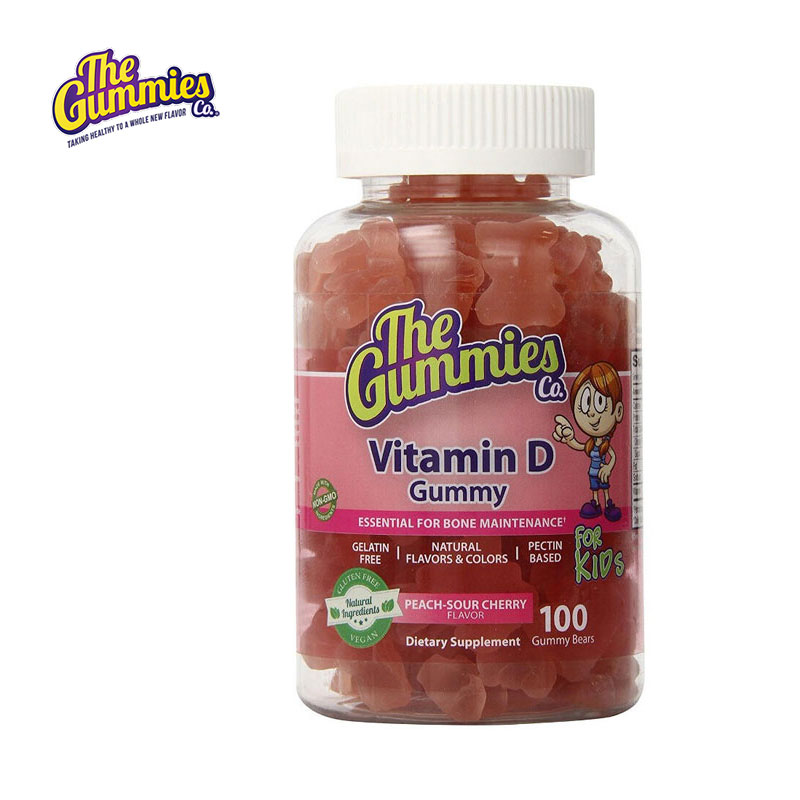 The Gummies Vitamin D Gummy for Kids (100 Gummies)