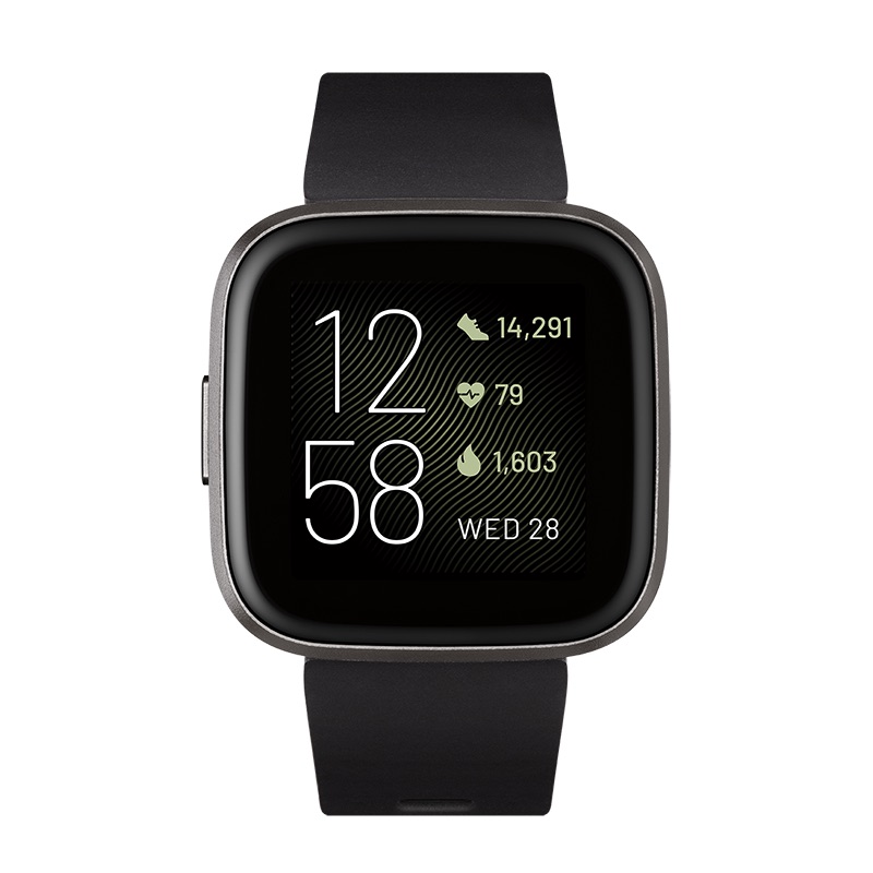 FitBit Versa 2 Black Carbon Aluminum Abu Dhabi