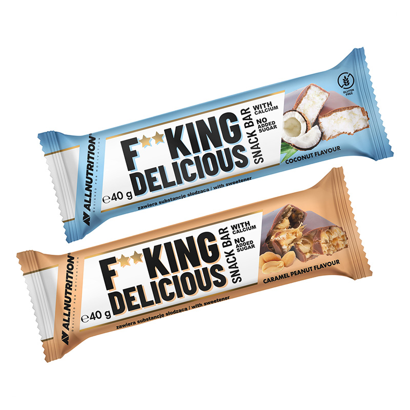 All Nutrition Fitking Delicious Snack Bar 40G x 12 Bars