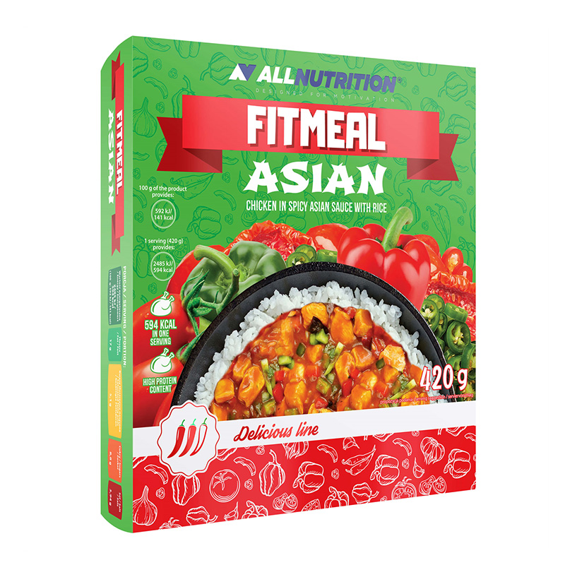 All Nutrition Fitmeal Asian 420G Best Price in UAE