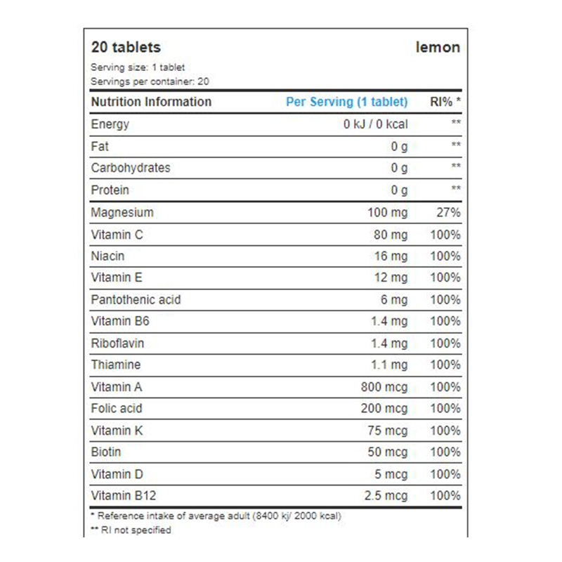 All Nutrition MAG-Vit 20 Tabs Best Price in Dubai