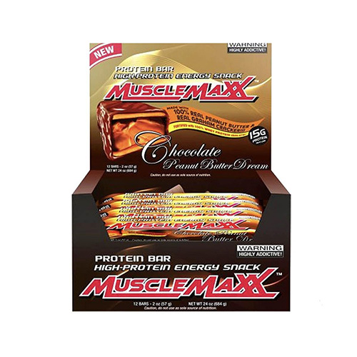 Allmax Muscle Max 57gm Bars x 10 (Cocolate)