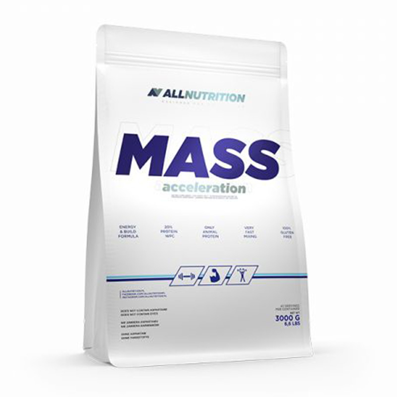 Allnutrition Mass Acceleration 3000 g Chocolate Cookies Best Price in UAE