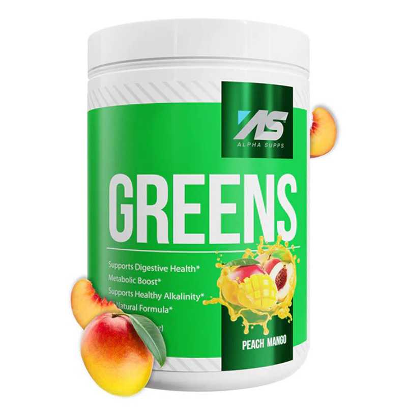 Alpha Supps Greens 225 G - Peach Mango