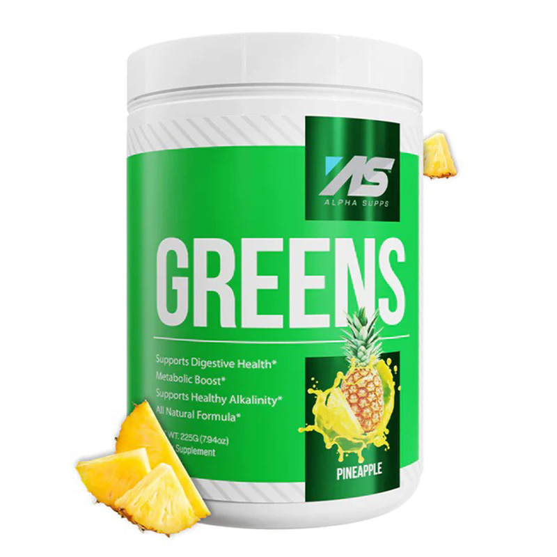 Alpha Supps Greens 225 G - Pineapple