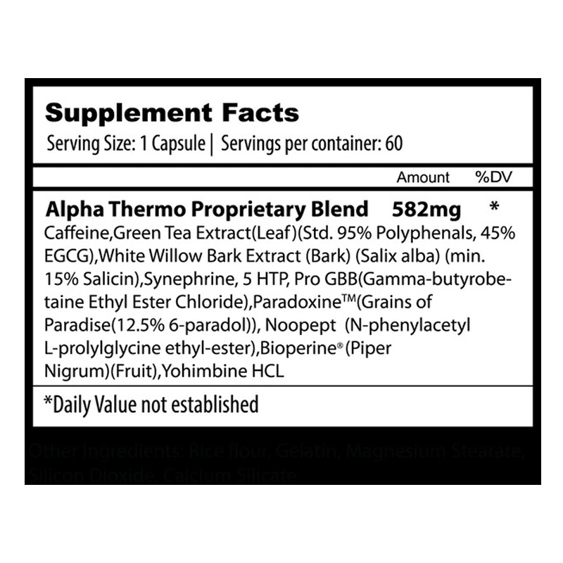 Alpha Supps Thermo 60 Capsule Best Price in Dubai