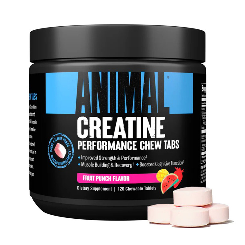 Animal Creatine Performance Chew Tabs 120 - Fruit Punch