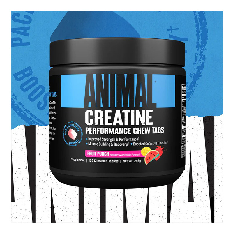 Animal Creatine Performance Chew Tabs 120 - Fruit Punch Best Price in Abu Dhabi