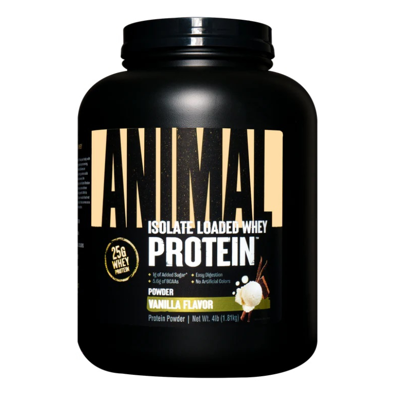 Animal ISO Whey Protein Blend Powder 4 lbs - Vanilla