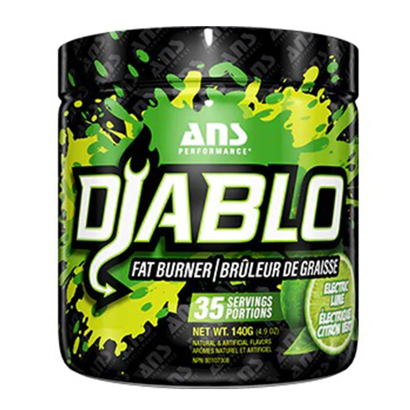 ANS Diablo V3 Thermogenic 140G - Electric Lime