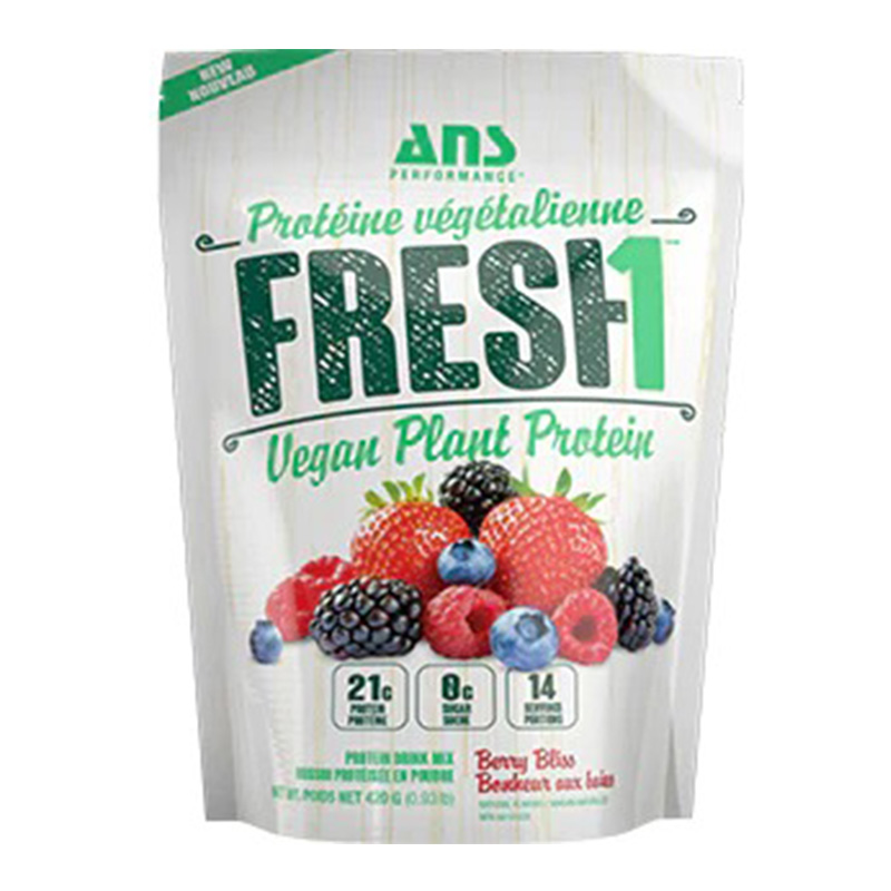 ANS Fresh1 Vegan Protein 420G - Berry Bliss Best Price in UAE