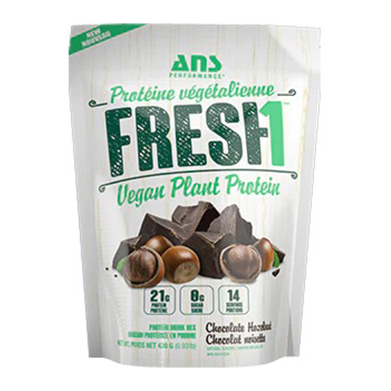 ANS Fresh1 Vegan Protein 420G - Chocolate Hazelnut Best Price in UAE