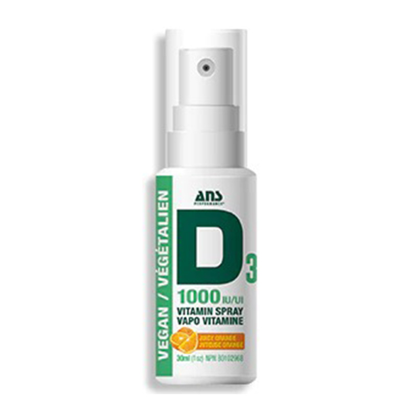 ANS Fresh1 Vegan Vitamin D3 Spray 1000 IU 30Ml
