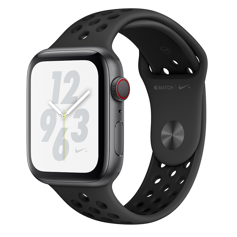 Apple Watch Series 4 GPS, 40mm Space Gray Aluminum Case with Anthracite-Black Nike Sport Band