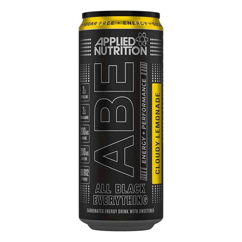 Applied Nutrition ABE Energy & Performance Pre Workout Cans 330 ml 12 Pcs in Box - Cloudy Lemonade