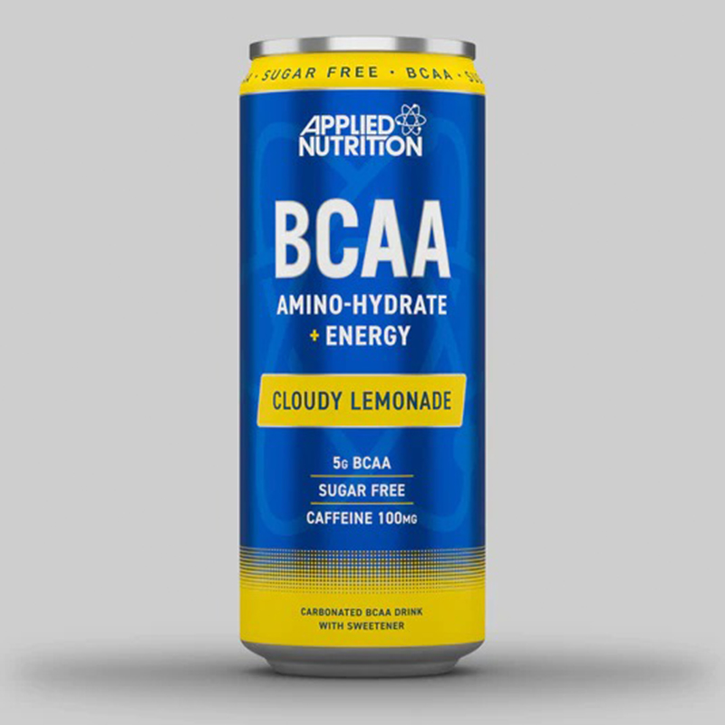 Applied Nutrition BCAA Energy Drink Cans 330 ml 12 Pcs in Box -  Cloudy Lemonade Best Price in UAE
