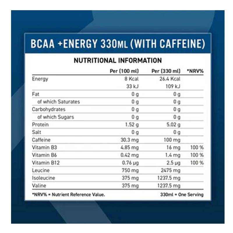 Applied Nutrition BCAA Energy Drink Cans 330 ml 12 Pcs in Box - Orange Burst Best Price in Dubai