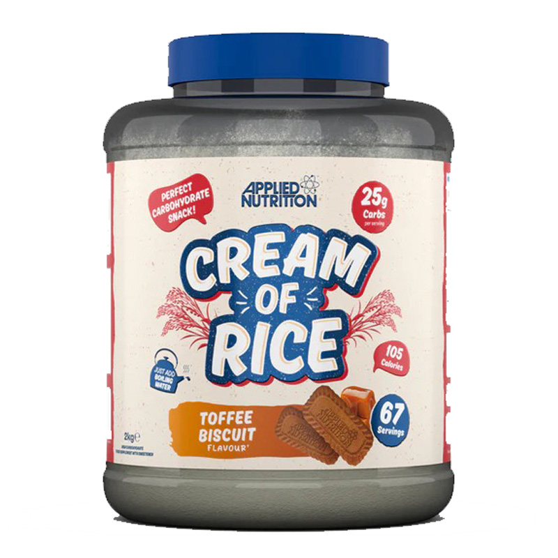 Applied Nutrition Cream of Rice 2 Kg - Toffee Biscuit