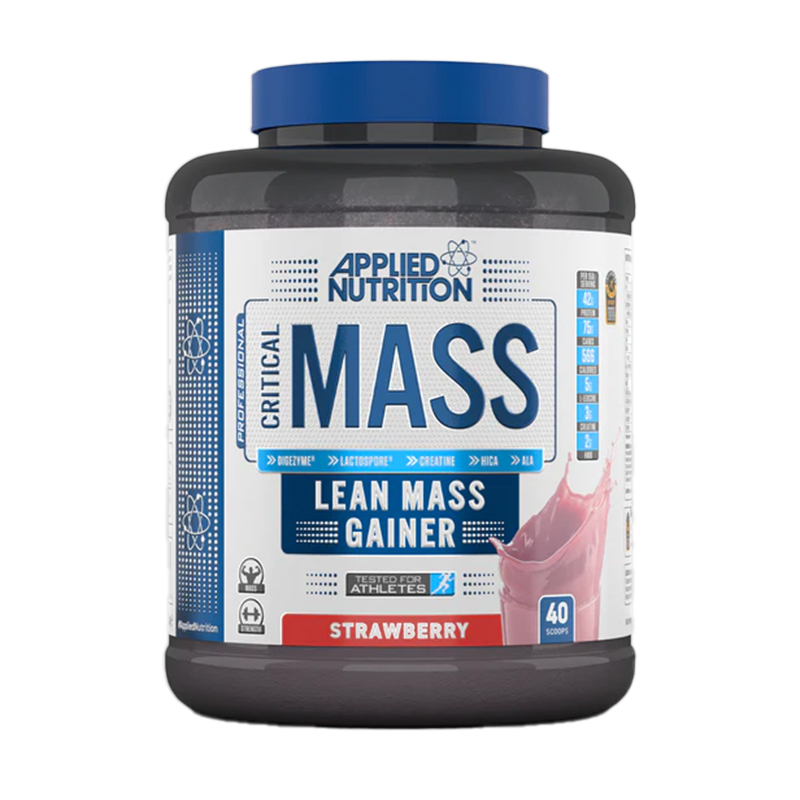 Applied Nutrition Critical Mass Gainer 2.4 Kg - Strawberry