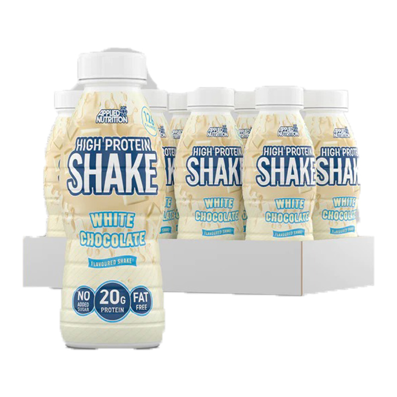 Applied Nutrition High Protein Shake 8 Pcs 330ml - White Chocolate
