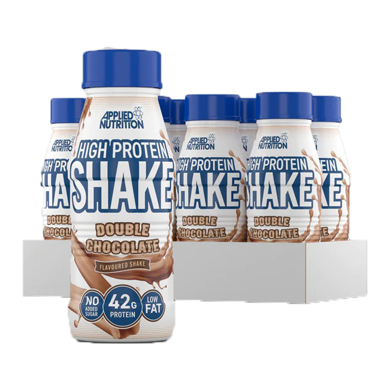 Applied Nutrition High Protein Shake 8 Pcs 500ml - Double Chocolate