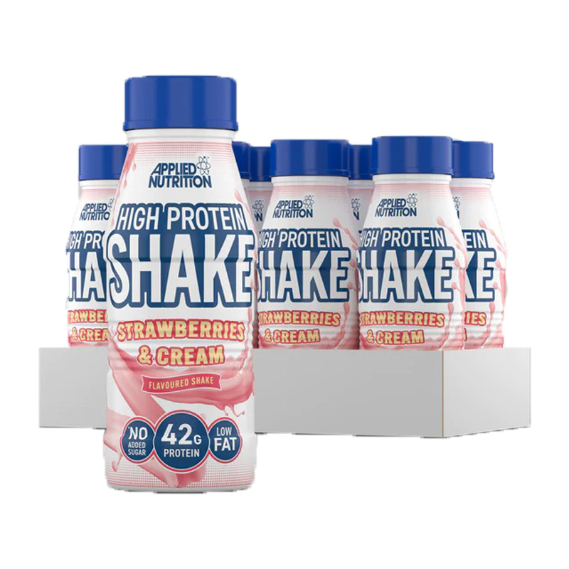 Applied Nutrition High Protein Shake 8 Pcs 500ml - Strawberries N Cream