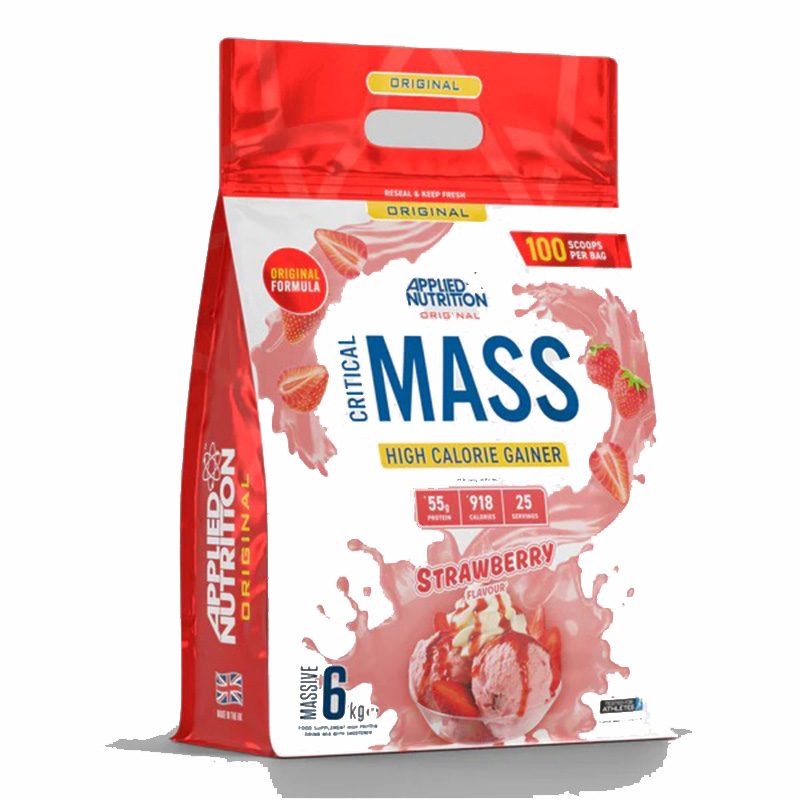 Applied Nutrition Original Formula - Critical Mass 6 Kg 25 Servings - Strawberry