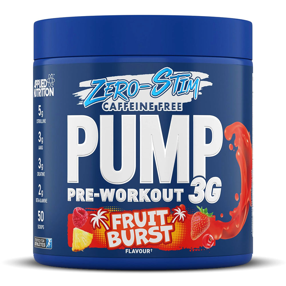 Applied Nutrition Pump Pre Workout 3 G 25 Servings - Fruit Burst Best Price in UAE