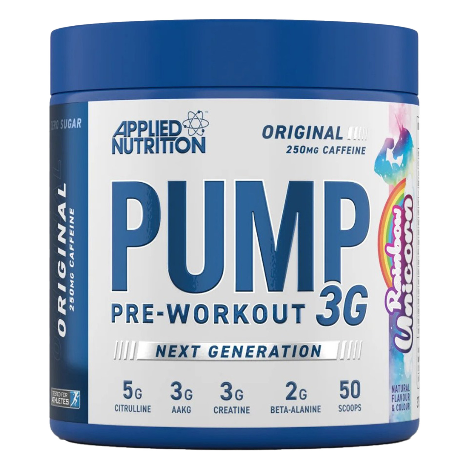 Applied Nutrition Pump Pre Workout 3 G Next Generation 25 Servings - Rainbow Unicorn Best Price in UAE