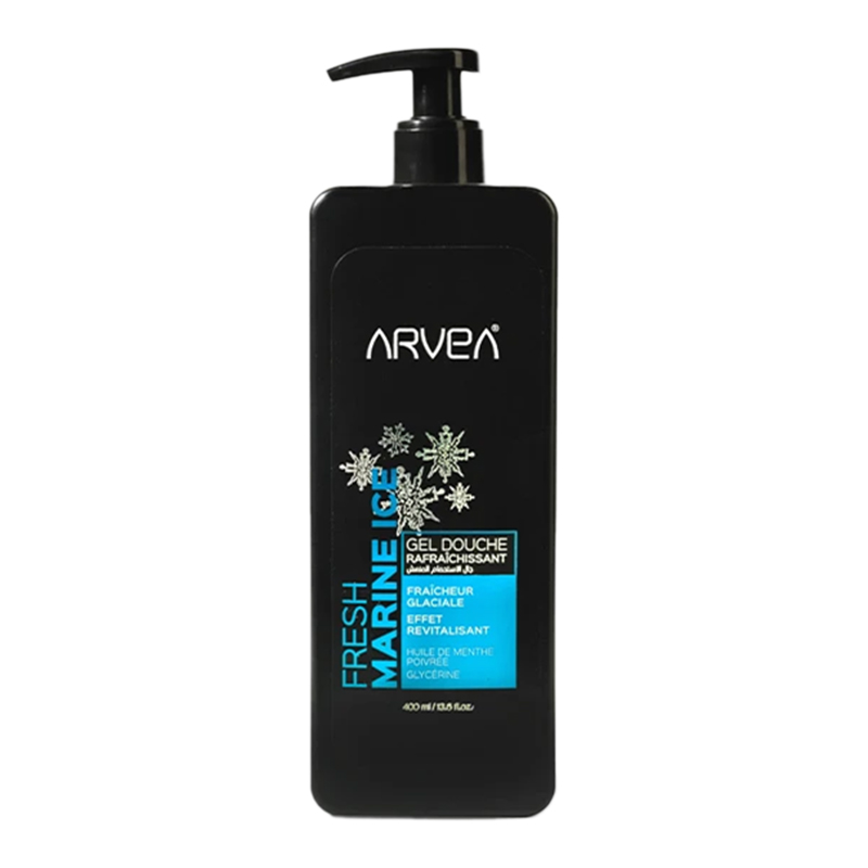 Arvea Cooling Shower Gel 400 ml - Fresh Marine Ice