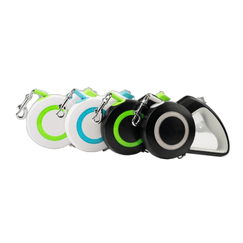 Automatic Durable Retractable Dog Leash M - White Blue Best Price in UAE