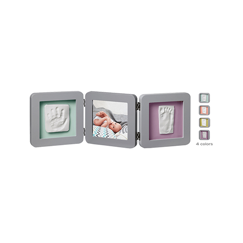 Baby Art Double Print Frame Grey Babyroom Best Price in UAE