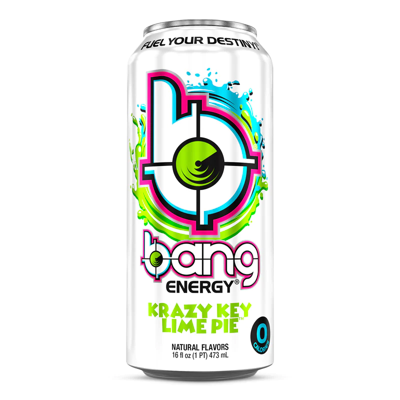 Bang Energy Drink 473 ml - Key Lime Pie 1 Box 12 Cans