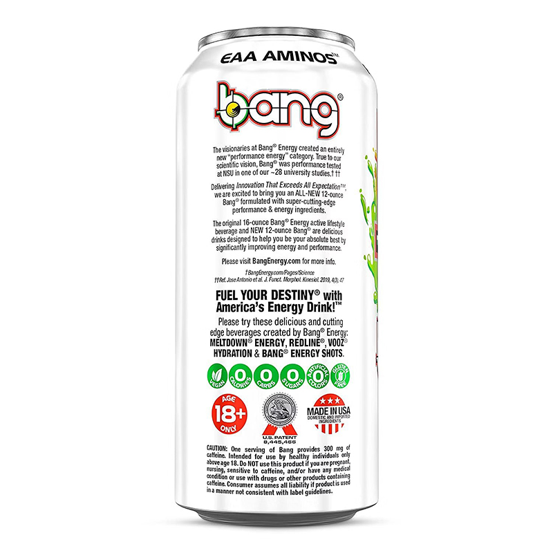 Bang Energy Drink 473 ml - Lemon Drop (US Version) Best Price in Abu Dhabi