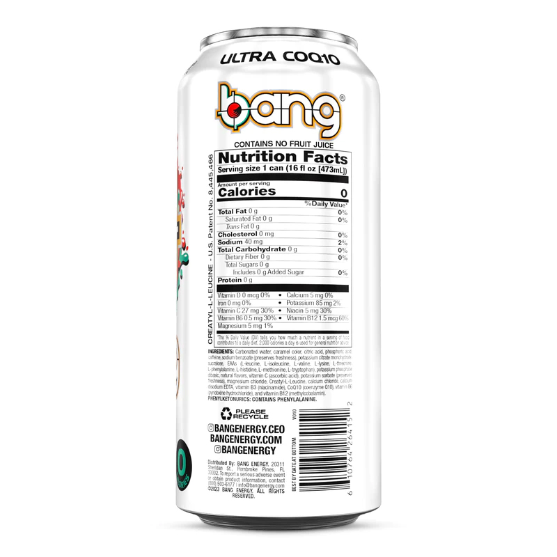 Bang Energy Drink 473 ml - Miami Cola Best Price in Dubai