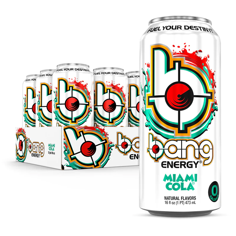 Bang Energy Drink 473 ml - Miami Cola Best Price in Abu Dhabi