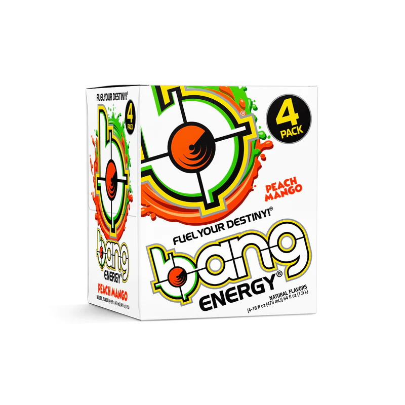 Bang Energy Drink 473 ml -Peach Mango Best Price in Abu Dhabi