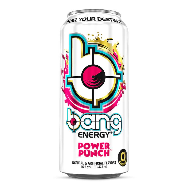 Bang Energy Drink 473 ml - Power Punch 1 Box of 12 Cans