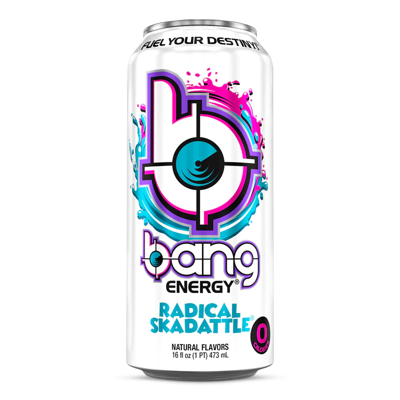 Bang Energy Drink 473 ml - Radical Skadattle 1 Box of 12 Cans