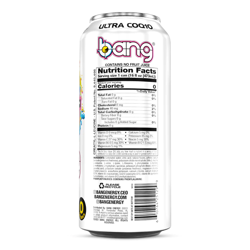 Bang Energy Drink 473 ml - Rainbow Unicorn Best Price in Dubai