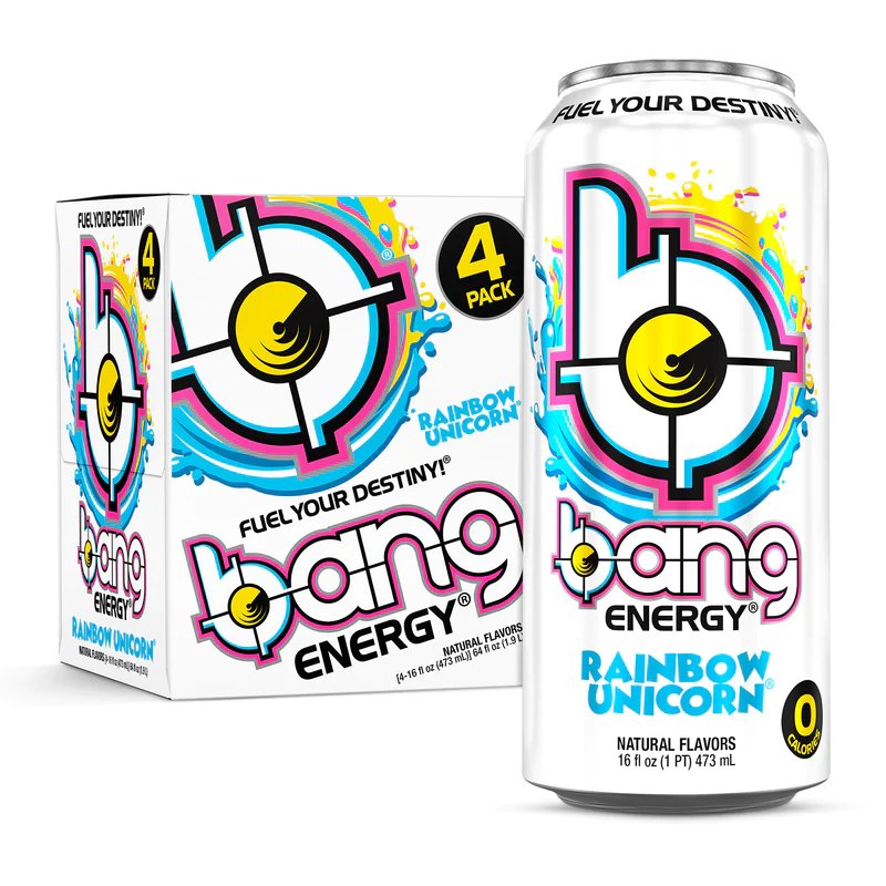 Bang Energy Drink 473 ml - Rainbow Unicorn Best Price in Abu Dhabi