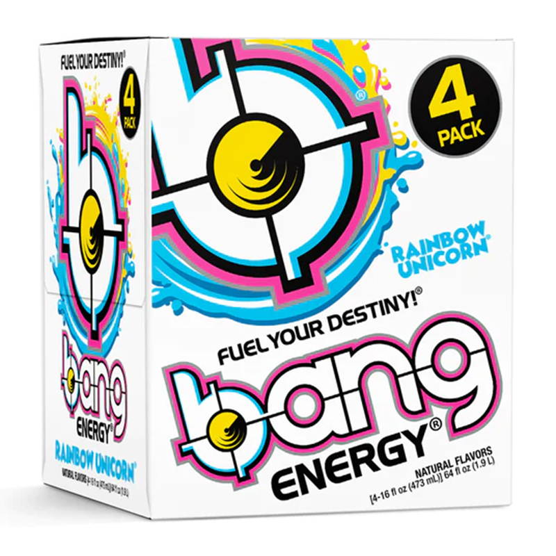 Bang Energy Drink 473 ml - Rainbow Unicorn Best Price in Fujiarah