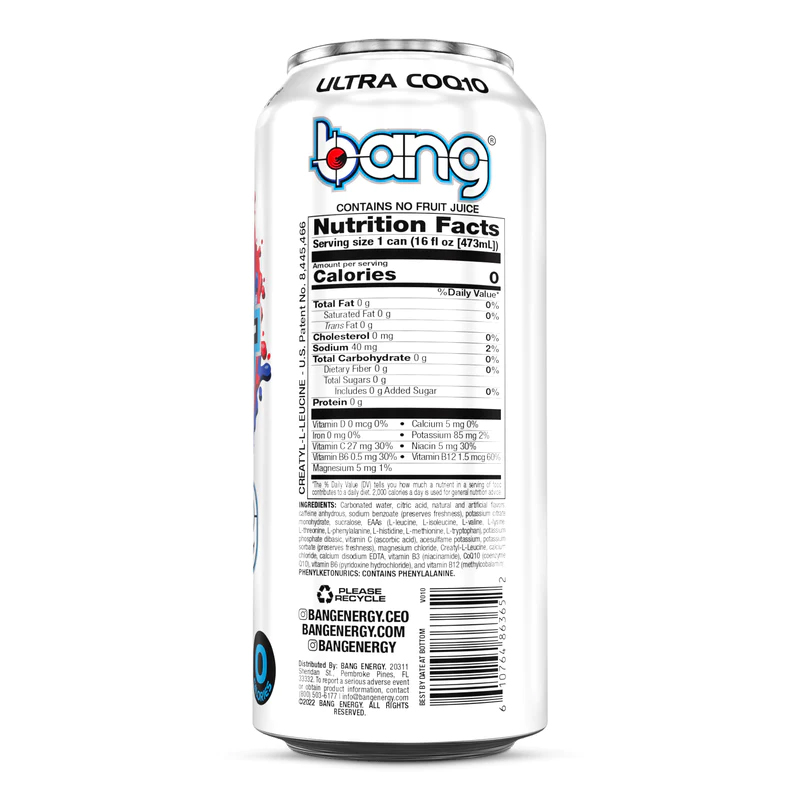 Bang Energy Drink 473 ml - Star Blast Best Price in Dubai